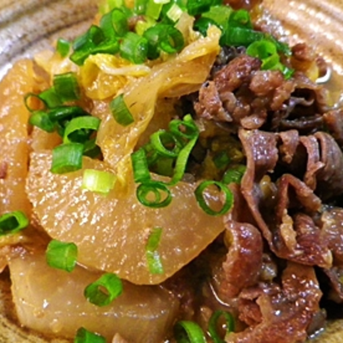 大根白菜牛肉の優しい煮物 レシピ 作り方 By Leopoo 楽天レシピ